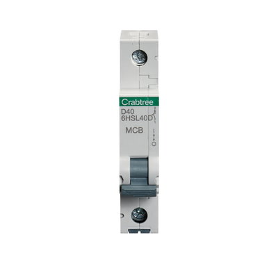 40A SP MCB Type D 10kA