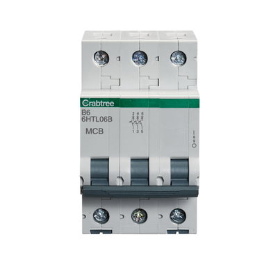 6A TP MCB Type B 10kA