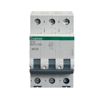 10A TP MCB Type D 10kA
