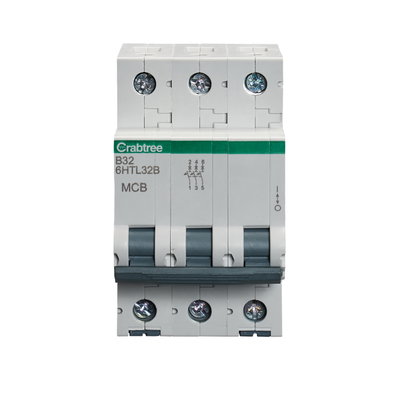 32A TP MCB Type B 10kA