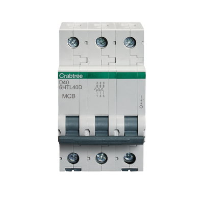 40A TP MCB Type D 10kA