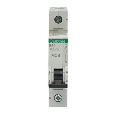 B50 16kA 1P MCB (1 Module Width)