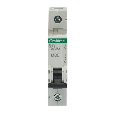 C63 16kA 1P MCB (1 Module Width)