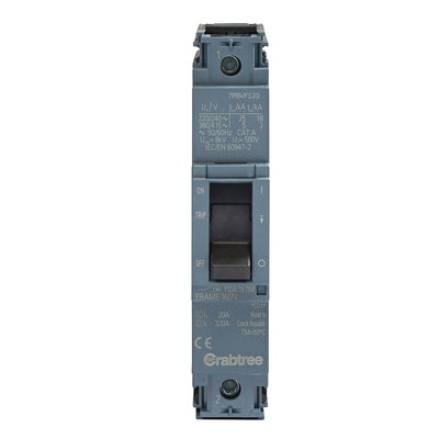 20A 25kA 1P 7PBV MCCB FTFM c/w Box Terminals