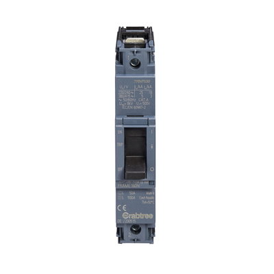 50A 25kA 1P 7PBV MCCB FTFM c/w Box Terminals