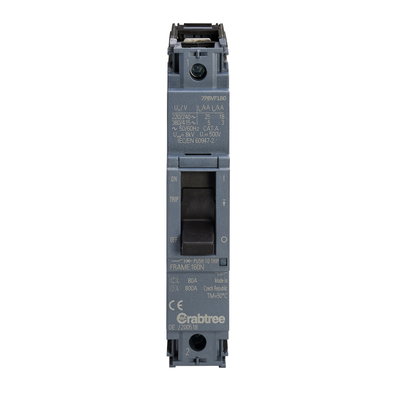 80A 25kA 1P 7PBV MCCB FTFM c/w Box Terminals