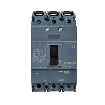 25A 25kA 3P 7PBV MCCB FTFM c/w Box Terminals