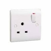 13A 1G DP SWITCHED SOCKET 2 E TERMINALS NON STANDARD