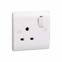 13A 1G DP SWITCHED SOCKET 2 E TERMINALS NON STANDARD