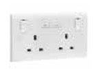 13A 2G SW  SKT WITH 2 x USB  SOCKET