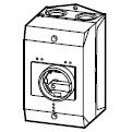Enclosure, red/yel handle, IP65