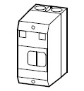 Enclosure, insul'd, IP65, PKZM01