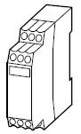 Thermistor relay, hand reset