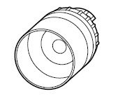 Actuator, push + guard ring