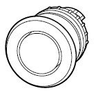 Actuator, mushr'm, green (empty)