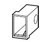 Shroud for M22-E(Y)1, rear mtg