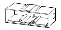 Shroud for M22-E6, rear mounting