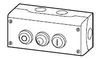 Surface assy 3-way, 'I' '0' 'II'