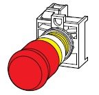 Complete assy, E-Stop, lock-off