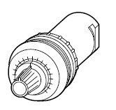 Potentiometer, linear, 10 K Ohm