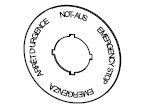 Legend, E-Stop disc, 90mm