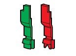 Coding adaptor kit (red/green)