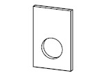 Legend, E-Stop, blank, 33x50mm