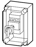 Moeller MCCB2-200/I43E-200 CI Enclosure