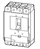 MCCB, 630A, 4P (N=60%), 150kA