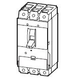 MCCB, 630A, 3P, 150kA, std elec