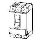 MCCB, 160A, 3P, 50kA, t-delay