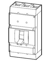 MCCB, 1600A, 3P, 50kA, std elec