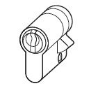 Profile half cylinder (E of use handle)