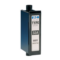 32A M FUSE UNIT  B -BLACK