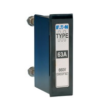 63A M FUSE UNIT TYPE C -BLACK