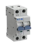 Eaton MCB 20A 10/15kA Trip Type C 2P