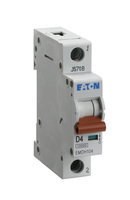 Eaton MCB 4A 10/15kA Trip Type D 1P