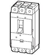 MCCB, 400A, 3P, 50kA, t-delay