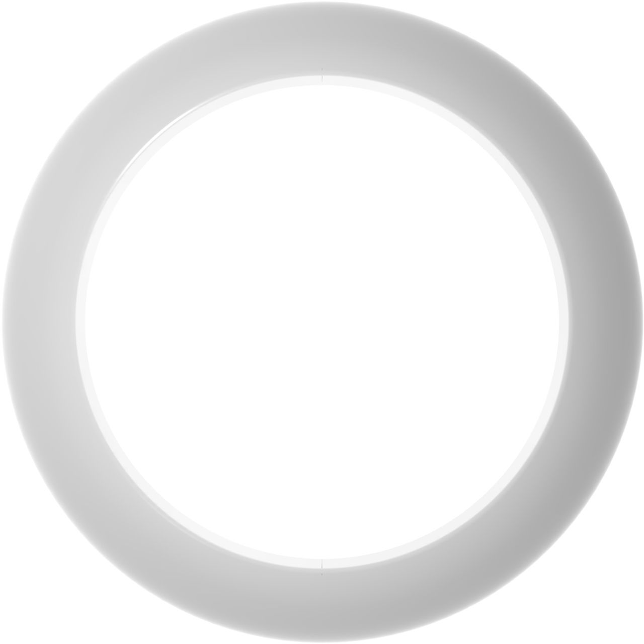 ECOLINK BULKHEAD TRIM CURVE WHITE