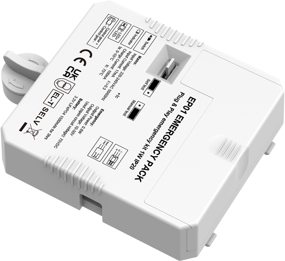 ECOLINK BULKHEAD EM PLUG-IN 3HR MANUAL SELF