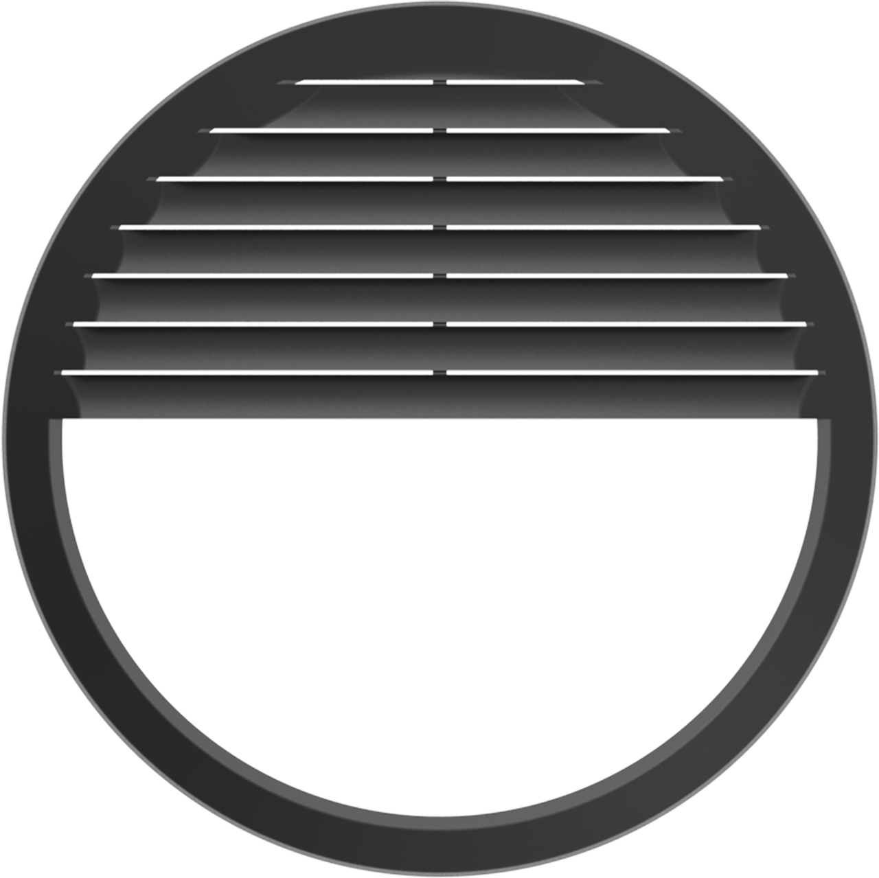 ECOLINK BULKHEAD TRIM EYELID GRILLE BLACK