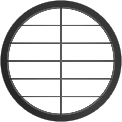 ECOLINK BKD TRIM GRILLE BLACK