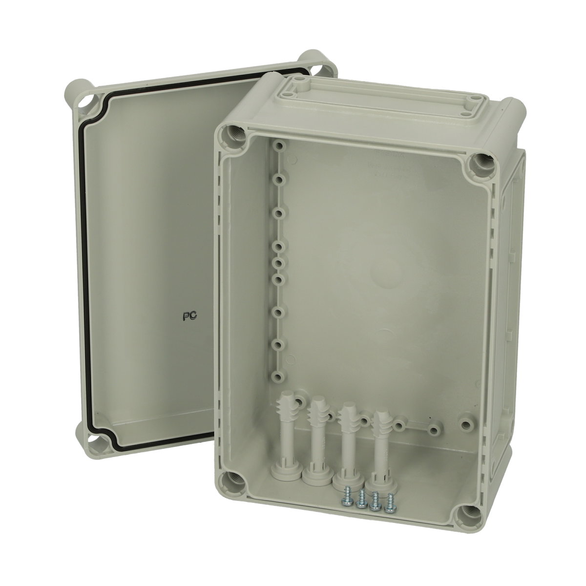 EKJB 130 G enclosure Enclosure, PC Grey cover