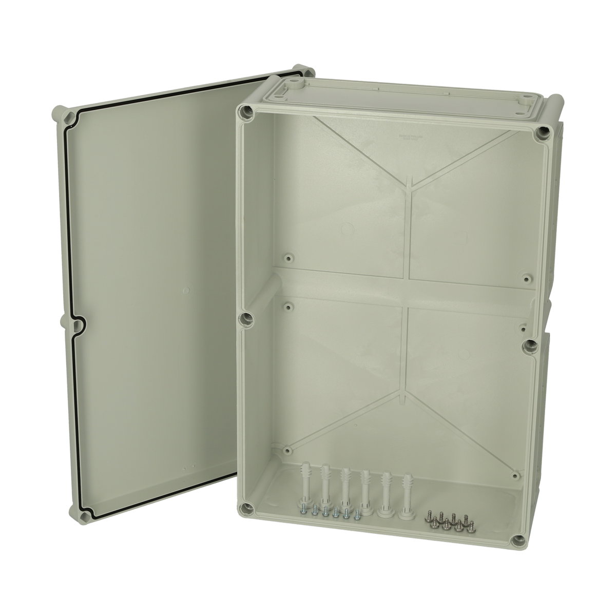 EKUN 180 G enclosure Enclosure, PC Grey cover