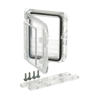 L 04 window Window for 4 modules Clear cover
