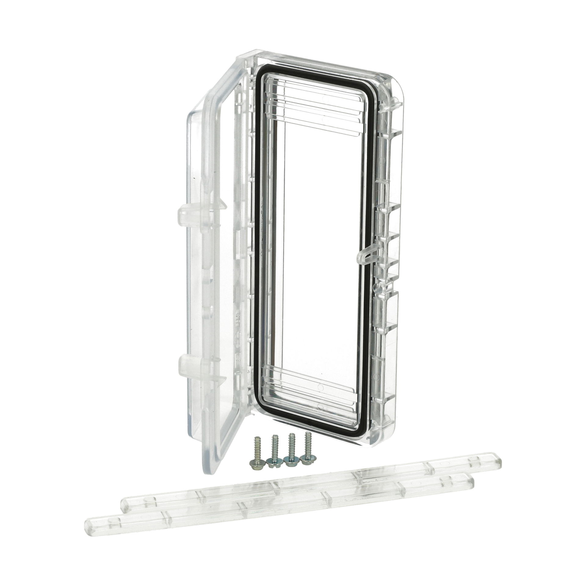 L 08 window Window for 8 modules Clear cover