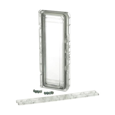 L 10 window Window for 10 modules Clear cover