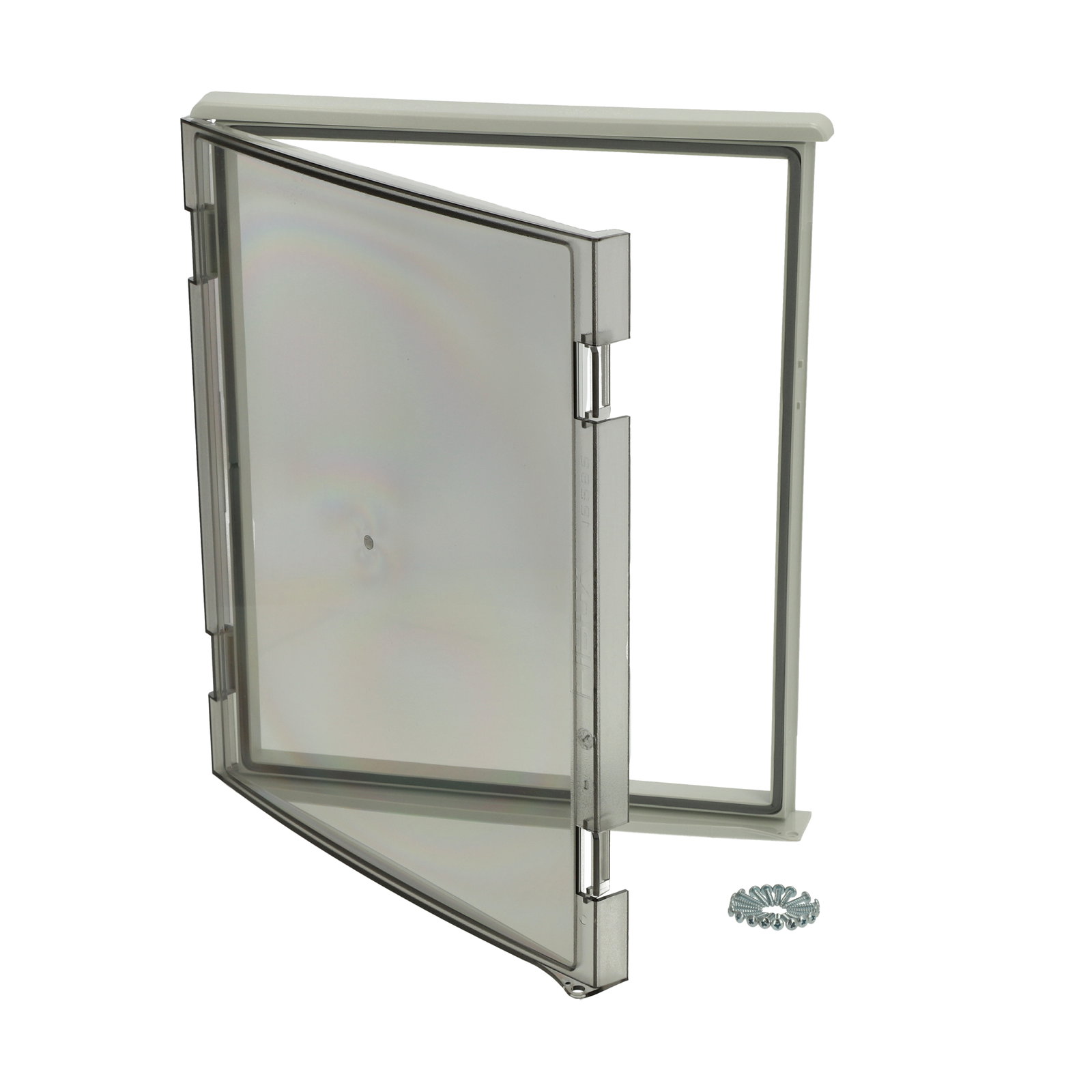 L 43 II window Window for 26 modules Smoked transparent cover