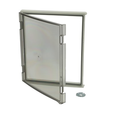 L 43 II window Window for 26 modules Smoked transparent cover