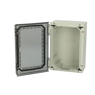 NEO PC 322215 T Hinged polycarbonate enclosure with transparent cover -